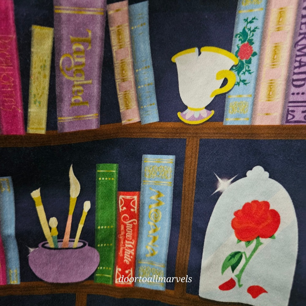 Loungefly Stitch Shoppe Skirt sz XL Disney Book Print - Picture 6 of 12